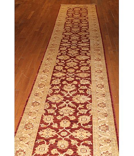 One-of-a-Kind  Peshawar 494170 Rust - Ivory